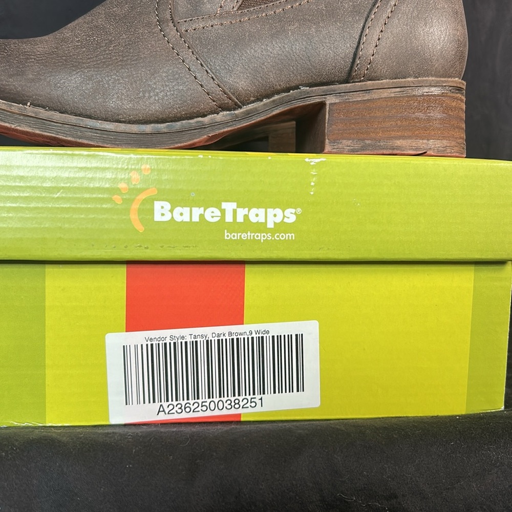 BareTraps Dark Brown Tansy Boots Women’s 9 - Picture 4 of 4